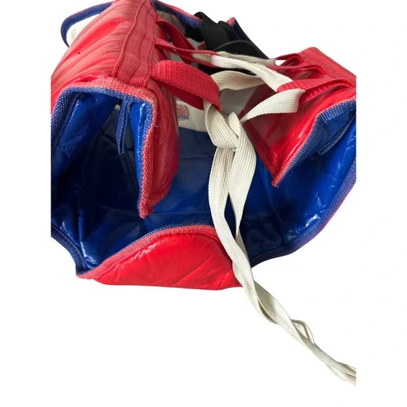 Pro Martial Arts Karate Chest Guard Grandmaster Sunane Body Protector Red White - Picture 3 of 4